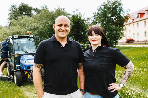 Geschäftsleitung Jennifer und Thomas Nawroth
